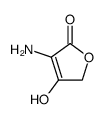 2(5H)-Furanone,3-amino-4-hydroxy-结构式