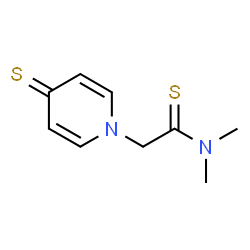 1(4H)-Pyridineethanethioamide,N,N-dimethyl-4-thioxo-结构式