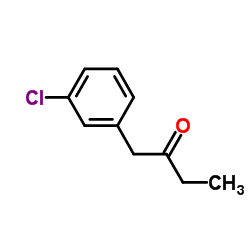 1-(3-chlorophenyl)butan-2-one structure