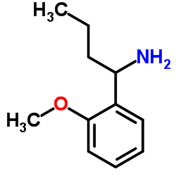 1-(2-Methoxyphenyl)-1-butanamine Structure