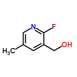 (2-fluoro-5-methylpyridin-3-yl)methanol picture