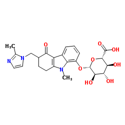 Ondansetron 8-D-glucuronide (mixture of isomers)结构式