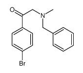 2-[benzyl(methyl)amino]-1-(4-bromophenyl)ethanone结构式