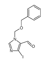 1-(benzyloxy)methyl-5-formyl-4-iodoimidazole Structure