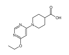 1-(6-Ethoxy-pyrimidin-4-yl)-piperidine-4-carboxylic acid picture