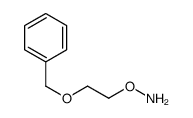 O-(2-phenylmethoxyethyl)hydroxylamine Structure