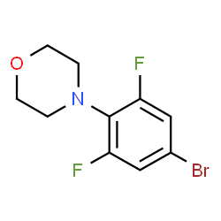 4-(4-溴-2,6-二氟苯基)吗啉图片