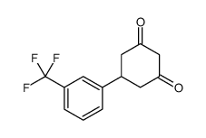 1,3-Cyclohexanedione, 5-[3-(trifluoromethyl)phenyl]- structure