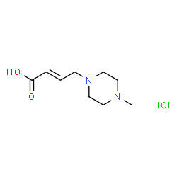 (E)-4-(4-Methylpiperazin-1-yl)but-2-enoic acid hydrochloride picture