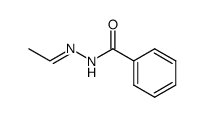 Benzoic acid, ethylidenehydrazide, (E)- (8CI,9CI) picture