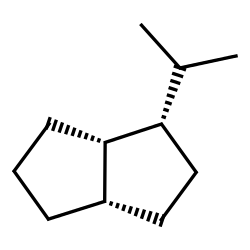 Pentalene, octahydro-1-(1-methylethyl)-, (1alpha,3aba,6aba)- (9CI) Structure