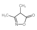 3,4-DIMETHYLISOXAZOL-5(4H)-ONE Structure