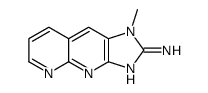 1-METHYLIMIDAZO(4,5-B)(1,8)NAPHTHYRIDIN-2-AMINE picture