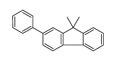 9,9-dimethyl-2-phenylfluorene structure