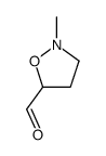 2-methyl-1,2-oxazolidine-5-carbaldehyde Structure