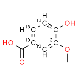 香草酸-13C6图片