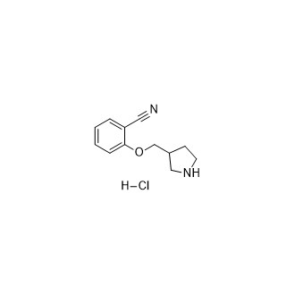 2-(pyrrolidin-3-ylmethoxy)benzonitrile hydrochloride picture