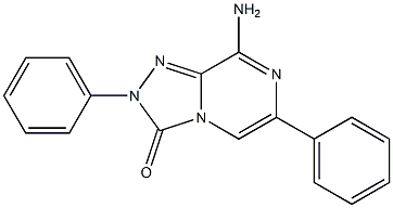 8-amino-2,6-diphenyl-[1,2,4]triazolo[4,3-a]pyrazin-3(2H)-one Structure