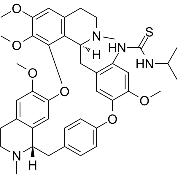 Angiogenesis inhibitor 2结构式