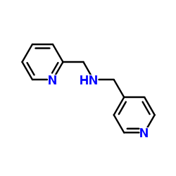 (PYRIDIN-2-YLMETHYL)(PYRIDIN-4-YLMETHYL)AMINE结构式