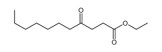 ethyl 4-oxoundecanoate Structure