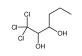 1,1,1-trichlorohexane-2,3-diol Structure