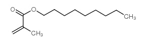 nonyl methacrylate Structure