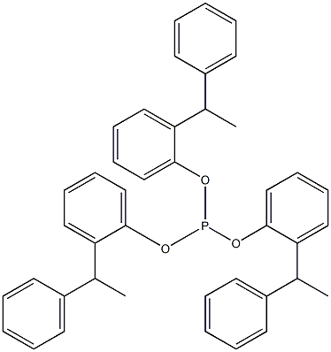 Phosphorous acid tris[2-(α-methylbenzyl)phenyl] ester picture