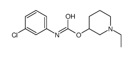 1-Ethyl-3-piperidinyl=m-chlorophenylcarbamate picture