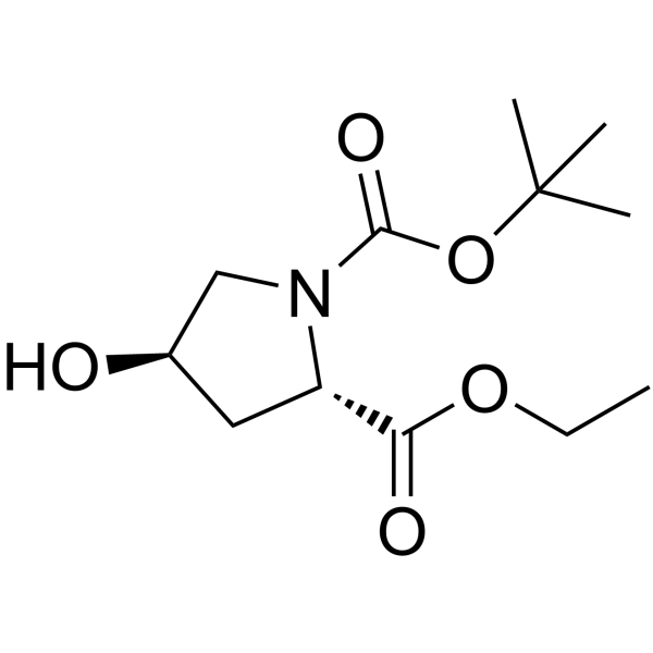 Boc-Hyp-Oet structure