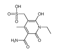 (5-carbamoyl-1-ethyl-2-hydroxy-4-methyl-6-oxopyridin-3-yl)methanesulfonic acid picture