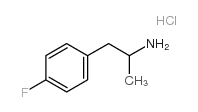 1-(4-氟苯基)丙-2-胺盐酸盐结构式