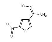 3-Thiophenecarboximidamide,N-hydroxy-5-nitro- Structure