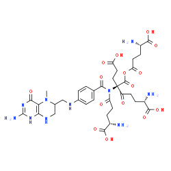 5-methyltetrahydrofolate triglutamate picture