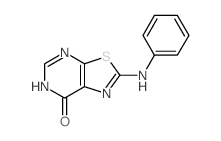 Thiazolo[5,4-d]pyrimidin-7(4H)-one,2-(phenylamino)- picture