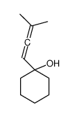 1-(3-methylbuta-1,2-dienyl)cyclohexan-1-ol Structure