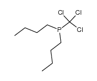 di-n-butyl-trichloromethylphosphine Structure