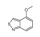 4-methoxy-2,1-benzothiazole结构式