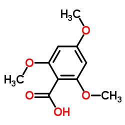 2,4,6-Trimethoxybenzoic acid structure