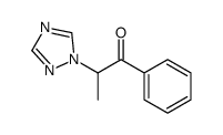 1-phenyl-2-(1,2,4-triazol-1-yl)propan-1-one结构式