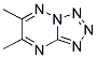 6,7-DIMETHYL-TETRAZOLO[1,5-B][1,2,4]TRIAZINE结构式