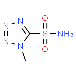 1H-Tetrazole-5-sulfonamide,1-methyl-(9CI)结构式