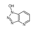 1-hydroxytriazolo[4,5-b]pyridine结构式