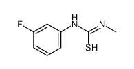 1-(3-FLUOROPHENYL)-3-METHYL-2-THIOUREA Structure