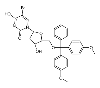 5'-DMT-5-BROMO-DU PHOSPHORAMIDITE (CHIRAL) Structure