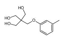 2-(Hydroxymethyl)-2-(m-tolyloxymethyl)-1,3-propanediol structure