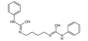 1-phenyl-3-[4-(phenylcarbamoylamino)butyl]urea Structure