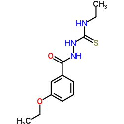 2-(3-Ethoxybenzoyl)-N-ethylhydrazinecarbothioamide结构式