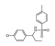 N-[1-(4-chlorophenyl)propyl]-4-methylbenzenesulfonamide Structure