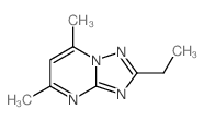 8-ethyl-2,4-dimethyl-1,5,7,9-tetrazabicyclo[4.3.0]nona-2,4,6,8-tetraene Structure